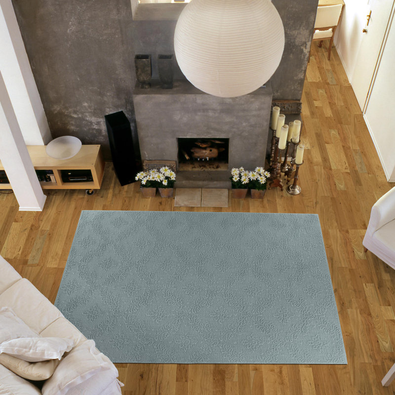 Spafford Floral Indoor Rug, Rectangle 9' x 12'