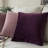 Solid Velvet Reversible Pillow Cover-2041353558-2044397496