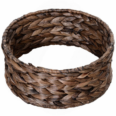 Lit pour chat surélevé tissé à la main avec coussin moelleux et forme de chaise en forme d'œuf de chat, lit de chat pour chat avec support, lit pour chat en osier surélevé pour chats d'intérieur, H 23,5 po, gris
