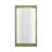 1 Light Antique Brass ADA Sconce With Hand Crafted Off-White Fabric Shade-402363923