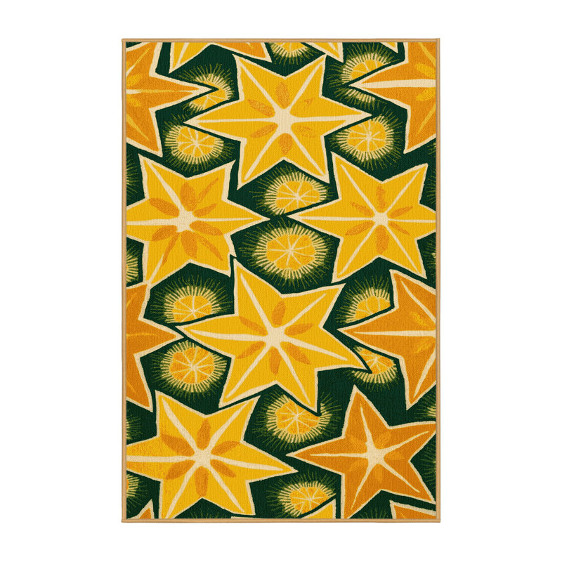  Tapis lavable Carambola, Rectangulaire 7 pi x 10 pi