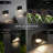 Stainless Steel Solar Powered Integrated LED Metal Deck Light-95848750