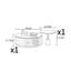 Table basse luxueuse haut de gamme