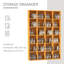 Lorentzen 130.5cm H x 89cm W Cube Bookcase-1150557607