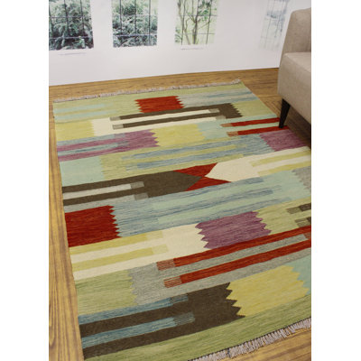 Ames Wool Striped Indoor Rug