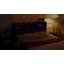 Lit double Livia avec 2 tiroirs sous le lit, lit plateforme moderne avec station de recharge et lampe à DEL, tête de lit avec rangement, 2 tiroirs de chevet et étagères ouvertes, brun rustique-697363589-705684569