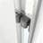 44-48 In. W X 72 In. H Double Sliding Shower Door, Semi-Frameless Bathroom Sliding Door With 1/4" (6Mm) Tempered Glass For Walk-In Shower, Chrome-121957751