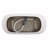 Chaylynn 59'' x 28'' Soaking Acrylic Bathtub-1350100024