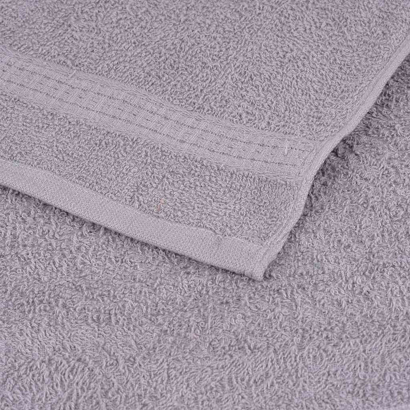 Randeen 100% Cotton Bath Towel, Grey
