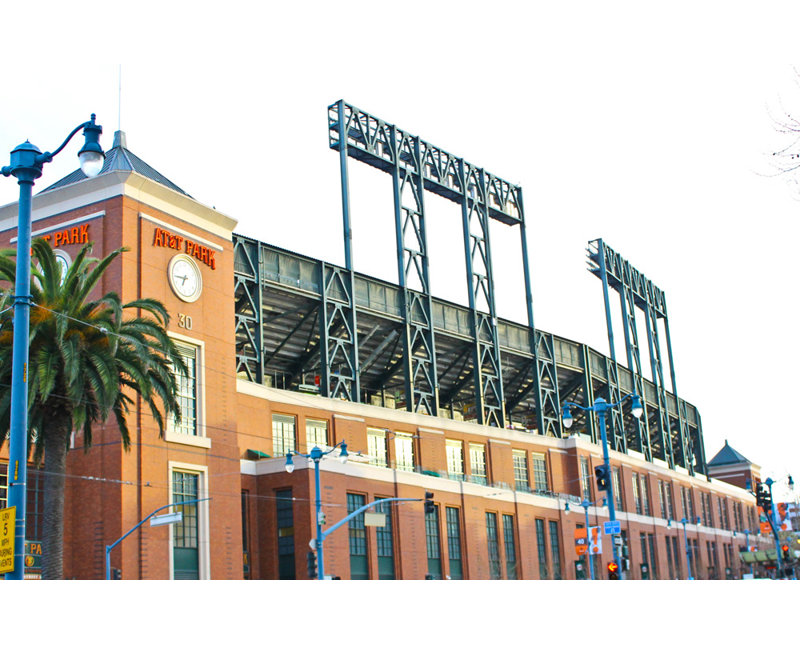 AT&T Park, 15" H x 24" W