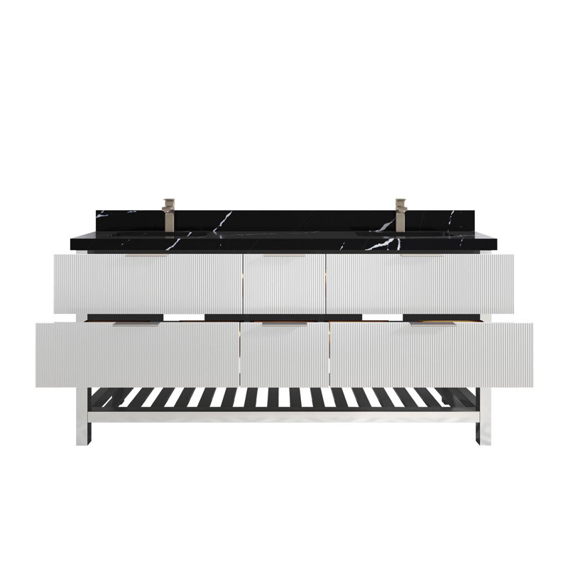 Ensemble de meuble-lavabo double 72 po Catalina
