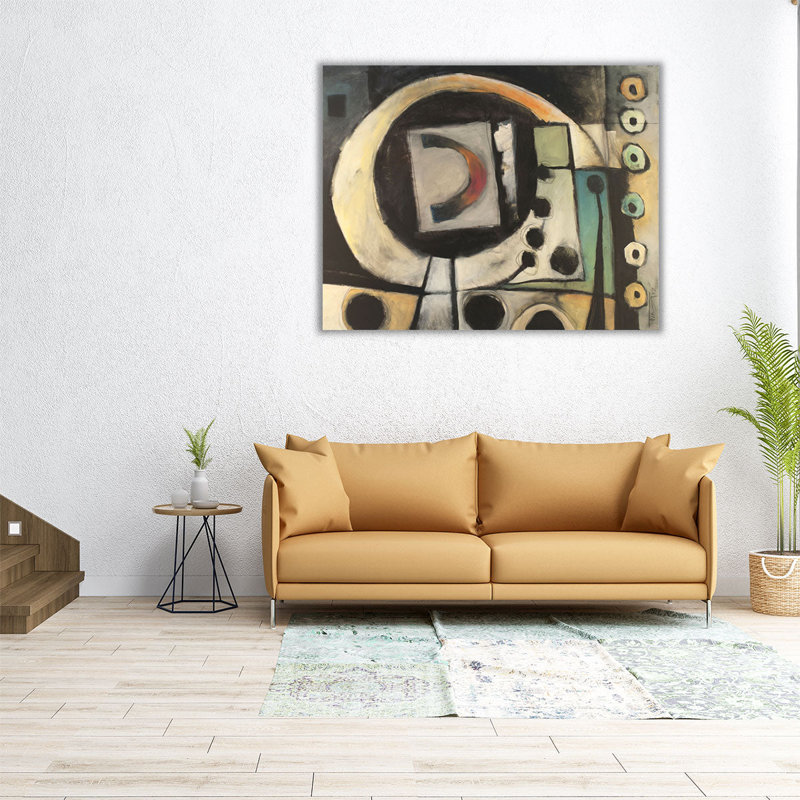 Keep Em Guessing - reproduction d'art sur toile, H 16 po x l 20 po
