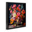 Mixed Full Bouquet Black Framed Floater Canvas Wall Art by Lazar Studio-143505332-143505333
