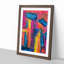 Abstract Art Painting Vol.287 by S.Johnson - Framed Print-55622981-55622989