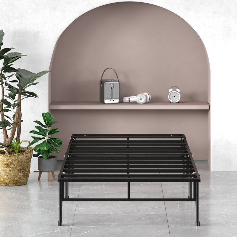 Higbee 14" Steel Bed Frame, Narrow Twin