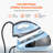 Steam Station 1700W Steam Iron for Clothes with 1.8L Water Tank for Home