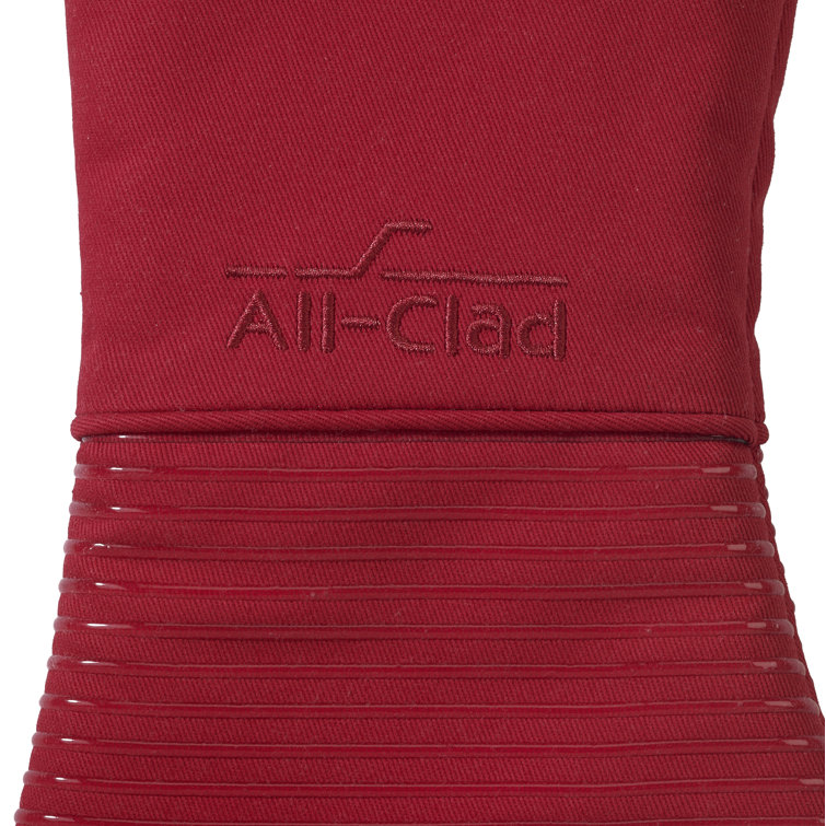 All-Clad Red Oven Mitts / Set of Two