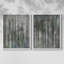 «Birch Forest Abstracts I», reproduction encadrée de qualité supérieure - prête à être accrochée - aucun clou requis - aucun clou requis-108019480-108019488