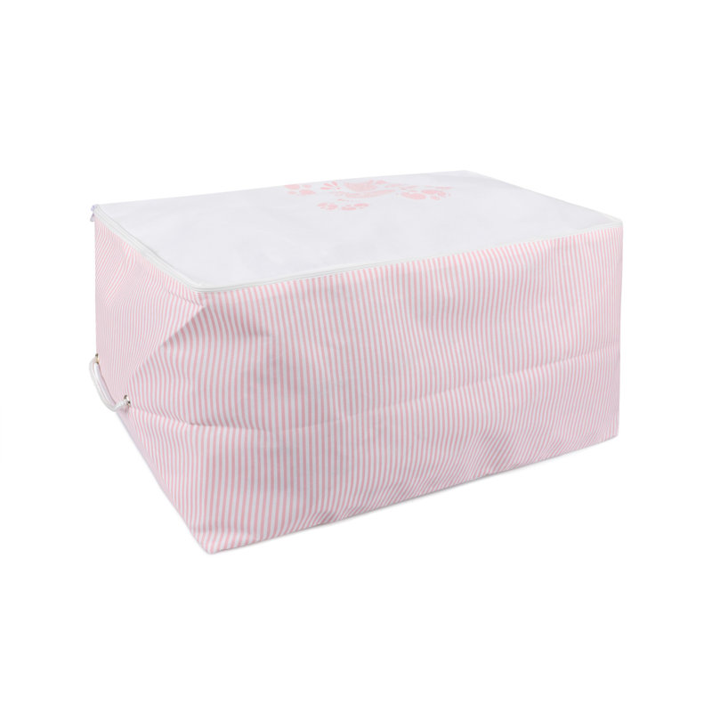 Sac de rangement durable, 25,2 po x 16,1 po x 13,8 po | 100% polyester, 120 g / m² | Idéal pour organiser les vêtements, les jouets et plus encore | Conception légère, facile à transporter et à ranger