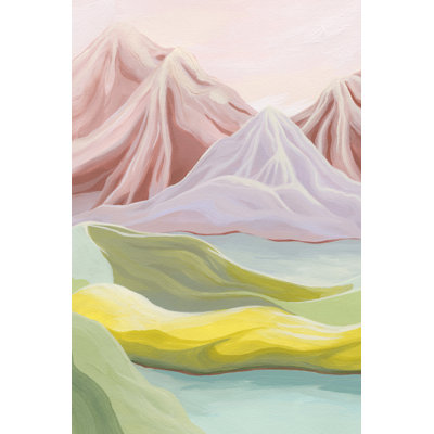 Magical Mountains I by Grace Popp - Wrapped Canvas Print