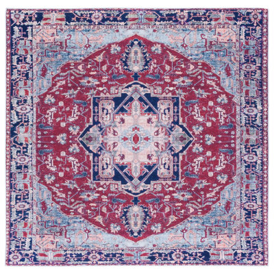 Sonia Oriental Red/Navy Area Rug