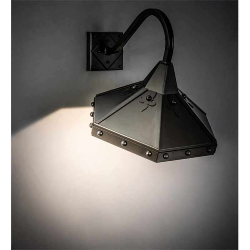 Mystic 1 - Light Armed Sconce, Oil Rubbed Bronze