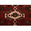 Tapis rouge en laine 3 pi 4 po x 6 pi 4 po Morica One-of-a-Kind 1970