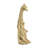 Decorative Resin Yoga Giraffe Figurines for Home Decor - Animal Sculptures for Table Accent or Living Room Decoration - Set of 3, 12", Gold & Metallic