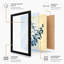 Indigo Study Botanical - Framed Print-766494506-766494510