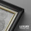 «Geometric Minimal Circle Ring Landscape Classic Vintage», ensemble de 2 peintures sur toile encadrées-86450265