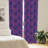 Flower Semi-Sheer Rod Pocket Curtain Panels-45206638