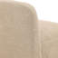 Darrel Upholstered Swivel Accent Chair, Sand