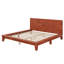 Lit plateforme, cadre de lit moderne de style Mid-Century avec tête de lit, cadre de lit uni-771308161-771308174