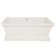 DaVinci 70'' x 36'' Freestanding Soaking Acrylic Bathtub