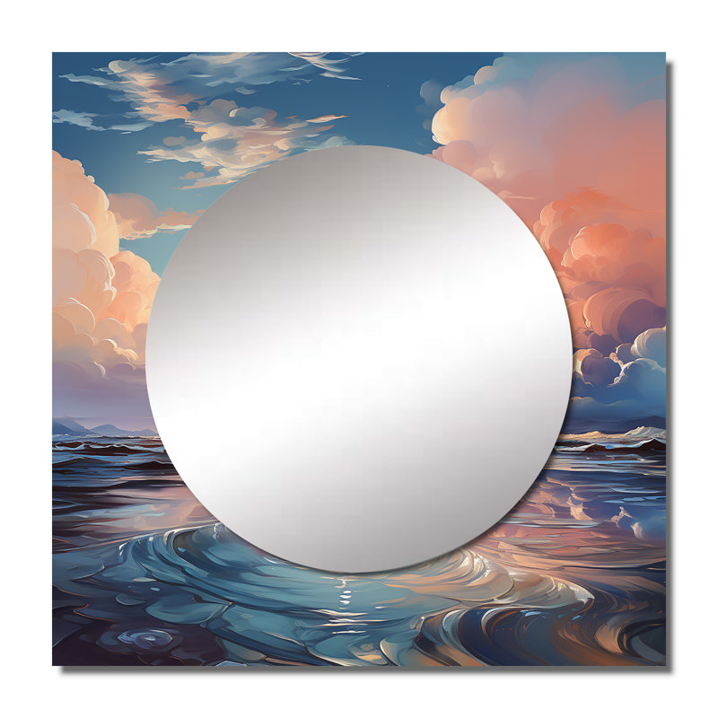 Miroir carré Cezalinda, 29 po x 29 po