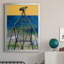 «Windmill Abstract», impression sur toile encadrée-1510489107-1510489673