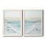 «In The Surf I», ensemble de 2 peintures sur toile encadrées-131698535-131698522