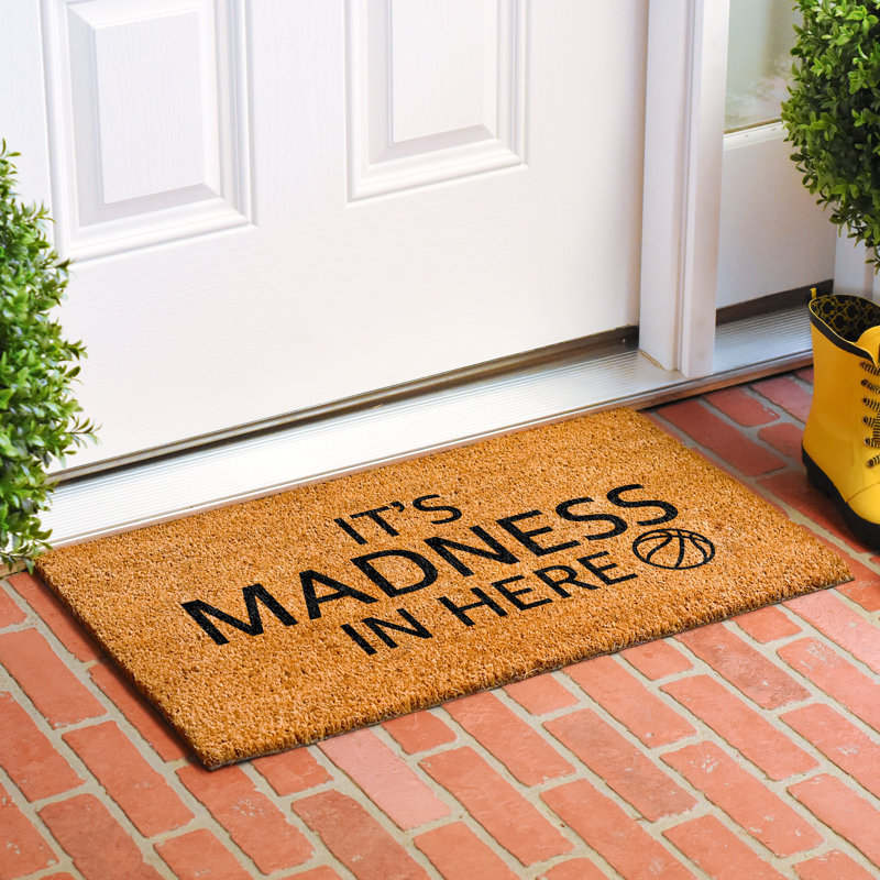 Tapis de porte antidérapant Edrick, L 24 po x L 48 po