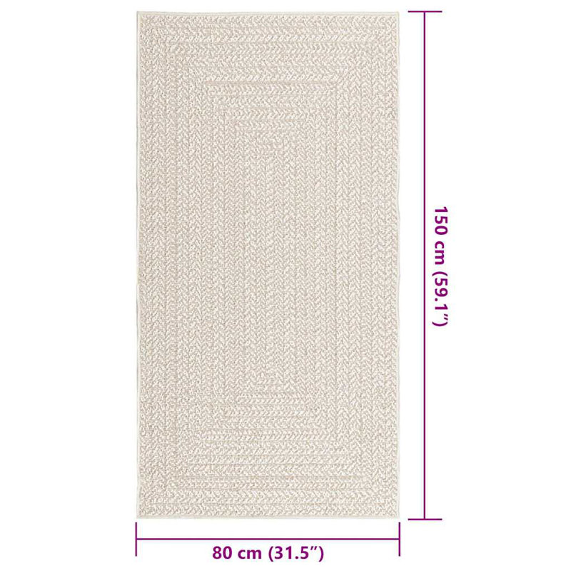 Ryleah Standard Area Rug, Rectangle 80 x 150cm, Round