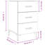 Majida 40 cm W Bedside Table-2075919379