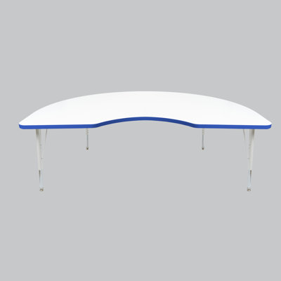 Table d'activité thermofusionnée 48 "x 72" avec pieds réglables standard
