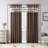 Embroidered Curtain Panel(Only 1 Pc Panel)-1592970691