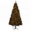 Arbre de Noël 7,5 pi avec des branches réalistes, 500 lumières DEL blanc chaud et 1346 pointes pour des vacances festives-1958483923-1958483921