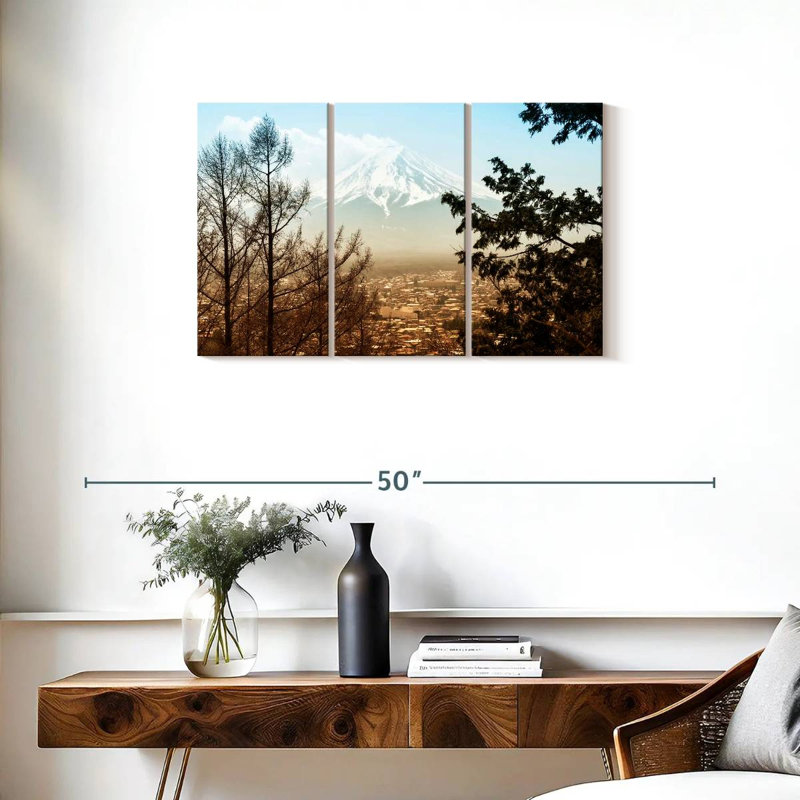 Kavia Mt. Fuji, 20" H x 33" W