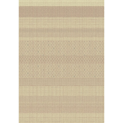 Tapis de surface crème rayée Pascual