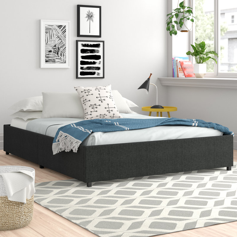Ekstrom Upholstered Storage Bed, Queen
