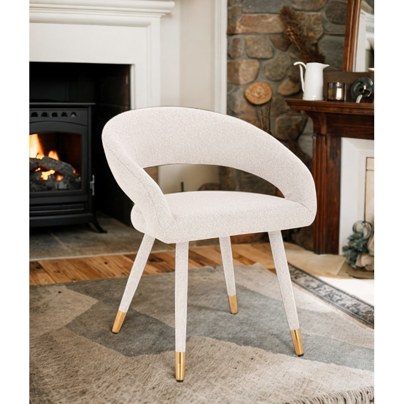 Chaise de salle à manger Darius Boucle