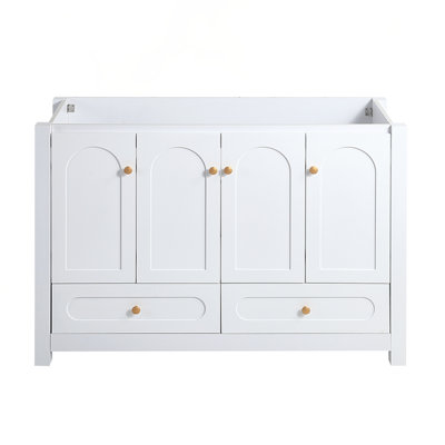 Meuble-lavabo blanc 8 po sans lavabo