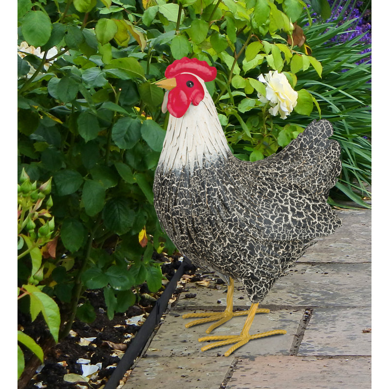 Statue de poule Emil
