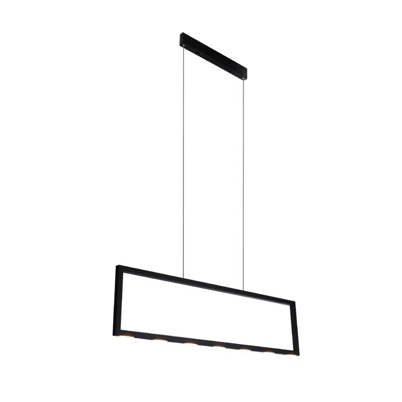Luminaire suspendu unique à 1 lumière DEL